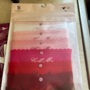 Victoria's Secret Multicolor Lace Panty Collection